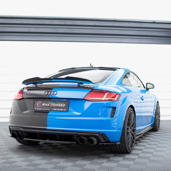 Audi - TT S 8S Facelift: Maxton Central Rear Splitter