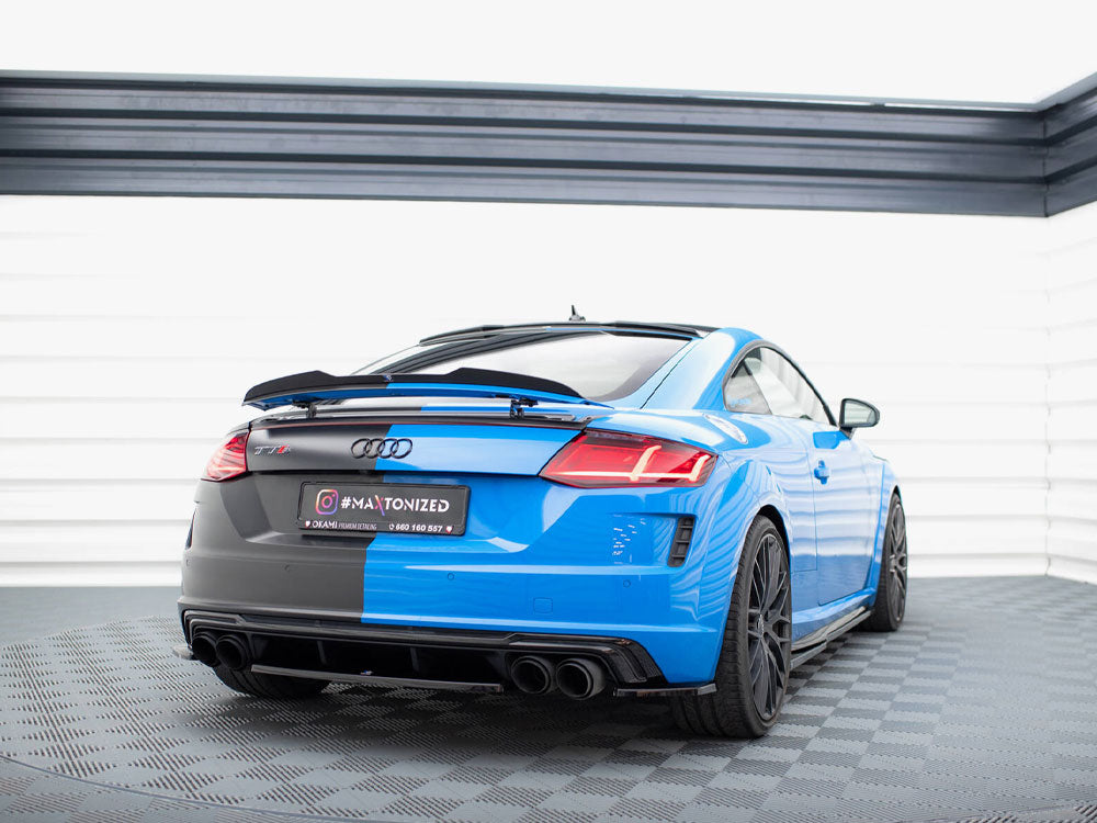 Audi - TT S 8S Facelift: Maxton Central Rear Splitter
