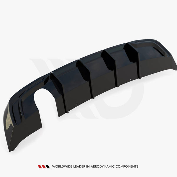 Audi - A3 Sportback 8V Facelift (Version with one exhaust tip on single side): Maxton Rear Diffuser