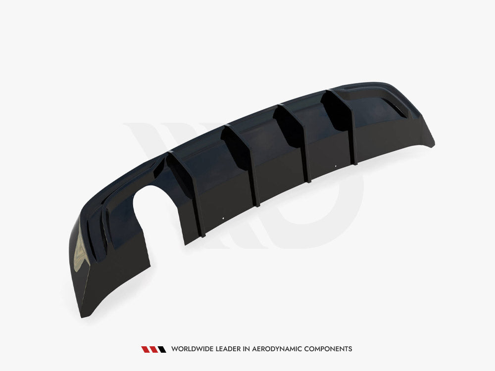 Audi - A3 Sportback 8V Facelift (Version with one exhaust tip on single side): Maxton Rear Diffuser
