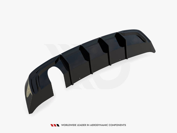 Audi - A3 Sportback 8V Facelift (Version with one exhaust tip on single side): Maxton Rear Diffuser