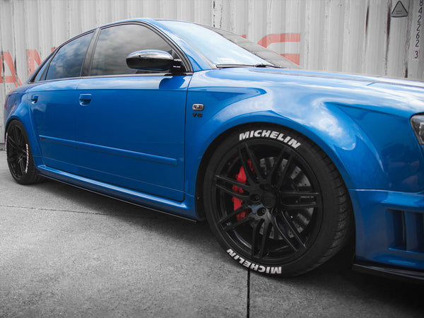 Audi - RS4 B7: Maxton Side Skirts Splitters