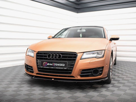 Audi - A7 C7: Maxton Front Splitter V1