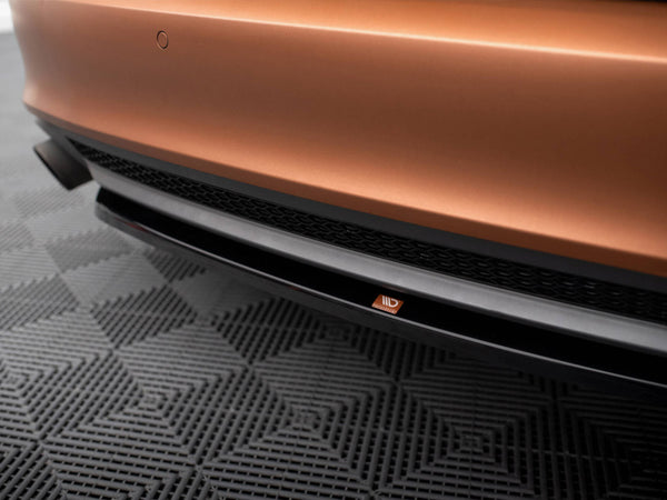 Audi - A7 S Line C7: Maxton Central Rear Splitter