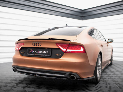 Audi - A7 S Line C7: Maxton Central Rear Splitter
