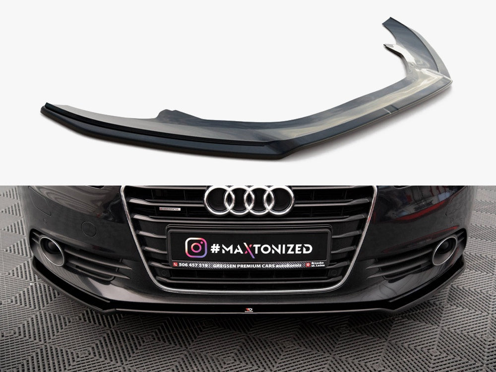 Audi - A6 C7: Maxton Front Splitter V1