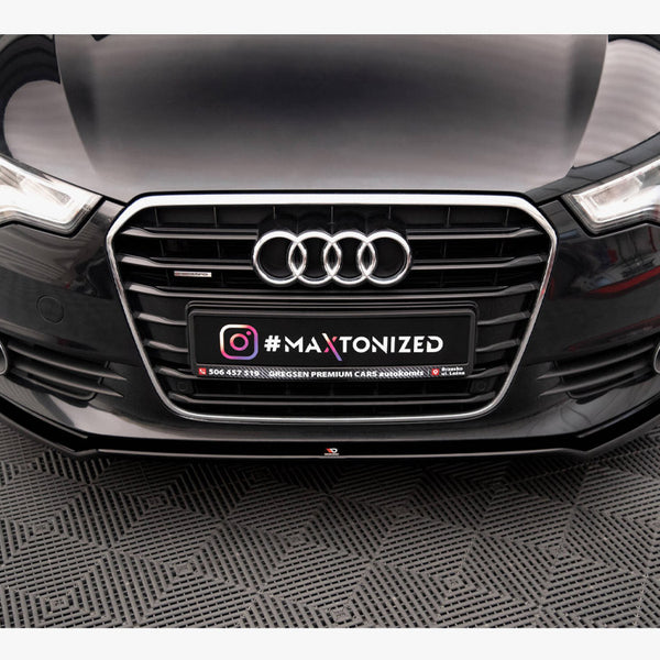 Audi - A6 C7: Maxton Front Splitter V1