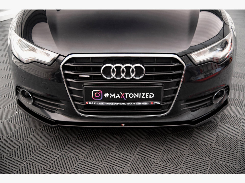 Audi - A6 C7: Maxton Front Splitter V1