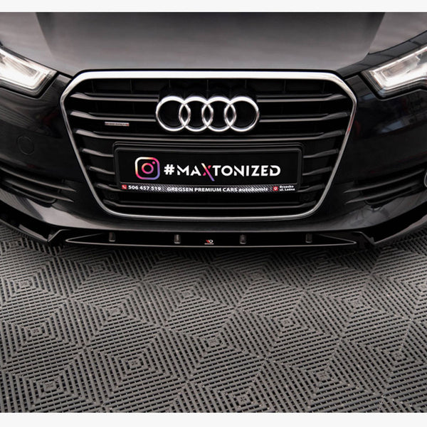 Audi - A6 C7: Maxton Front Splitter V2