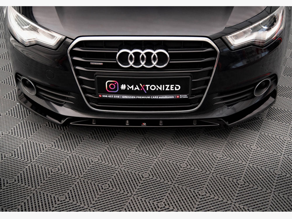 Audi - A6 C7: Maxton Front Splitter V2