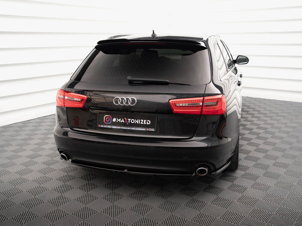 Audi - A6 Avant C7: Maxton Rear Side Splitters V2