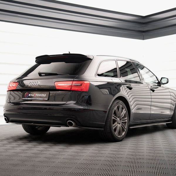 Audi - A6 Avant C7: Maxton Central Rear Splitter
