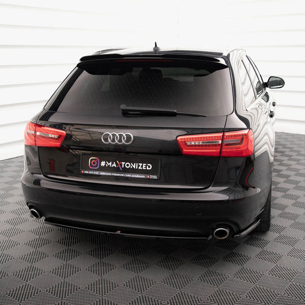 Audi - A6 Avant C7: Maxton Central Rear Splitter