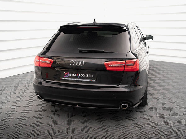 Audi - A6 Avant C7: Maxton Central Rear Splitter