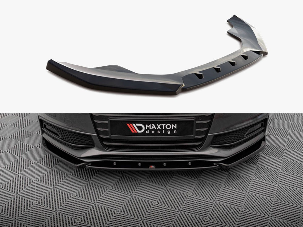 Audi - A4 S Line / S4 B8 Facelift: Maxton Front Splitter V3