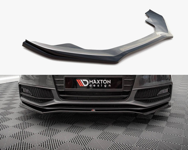 Audi - A4 S Line / S4 B8 Facelift: Maxton Front Splitter V4