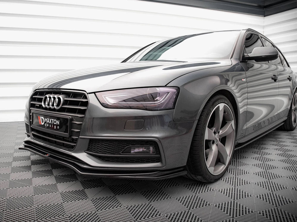 Audi - A4 S Line / S4 B8 Facelift: Maxton Front Splitter V4