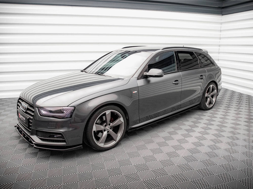 Audi - A4 / A4 S Line / S4 B8: Maxton Side Skirts V2