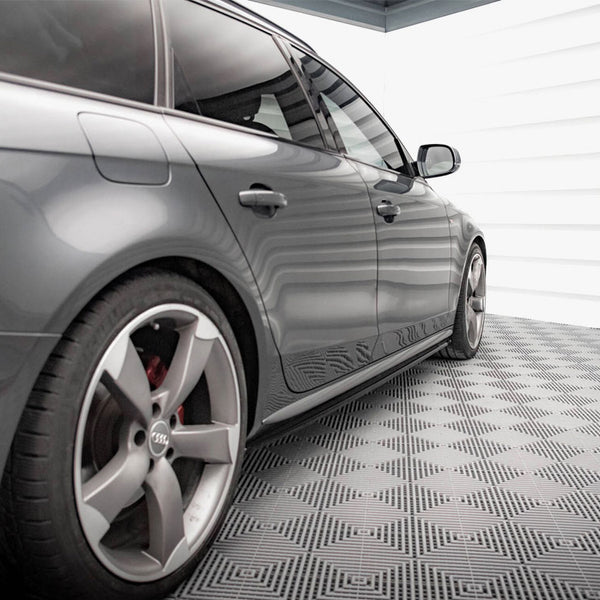 Audi - A4 / A4 S Line / S4 B8: Maxton Side Skirts V2