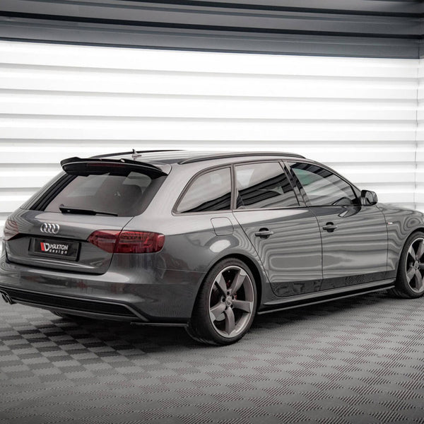 Audi - A4 S Line Avant B8 Facelift: Maxton Rear Side Splitters V2