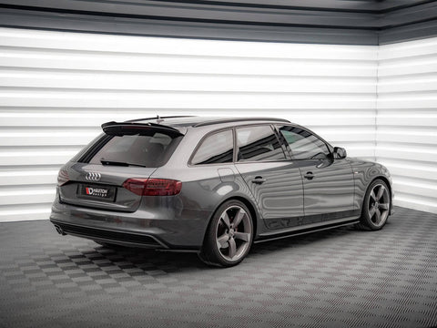 Audi - A4 S Line Avant B8 Facelift: Maxton Rear Side Splitters V2