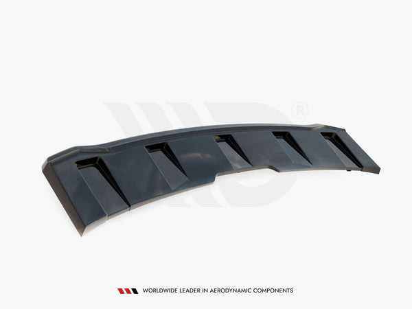 Audi - A5 S Line F5 Coupe / Sportback: Maxton Central Rear Splitter (Vertical Bars)