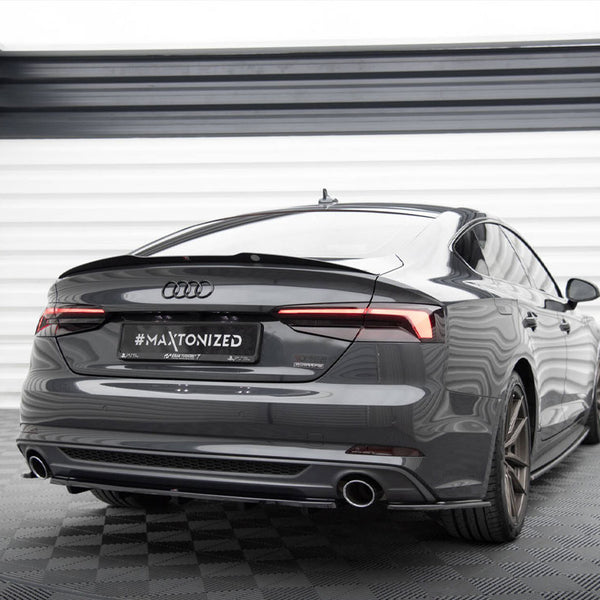 Audi - A5 S Line F5 Sportback: Maxton Rear Side Splitters