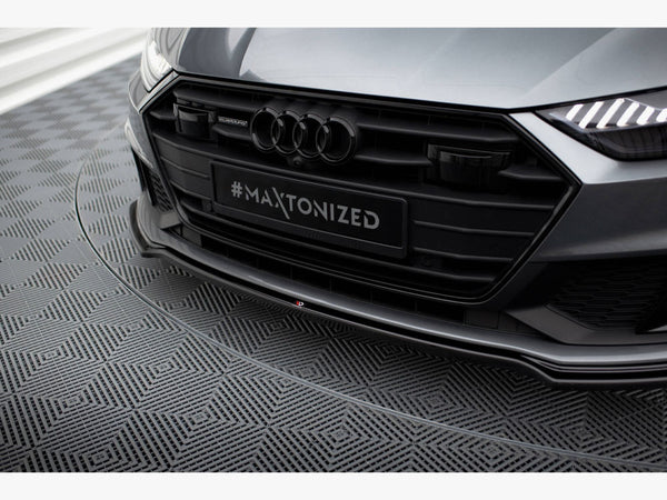 Audi - A7 S Line C8 / S7 C8 / C8 Facelift / S7 Facelift: Maxton Front Splitter V1