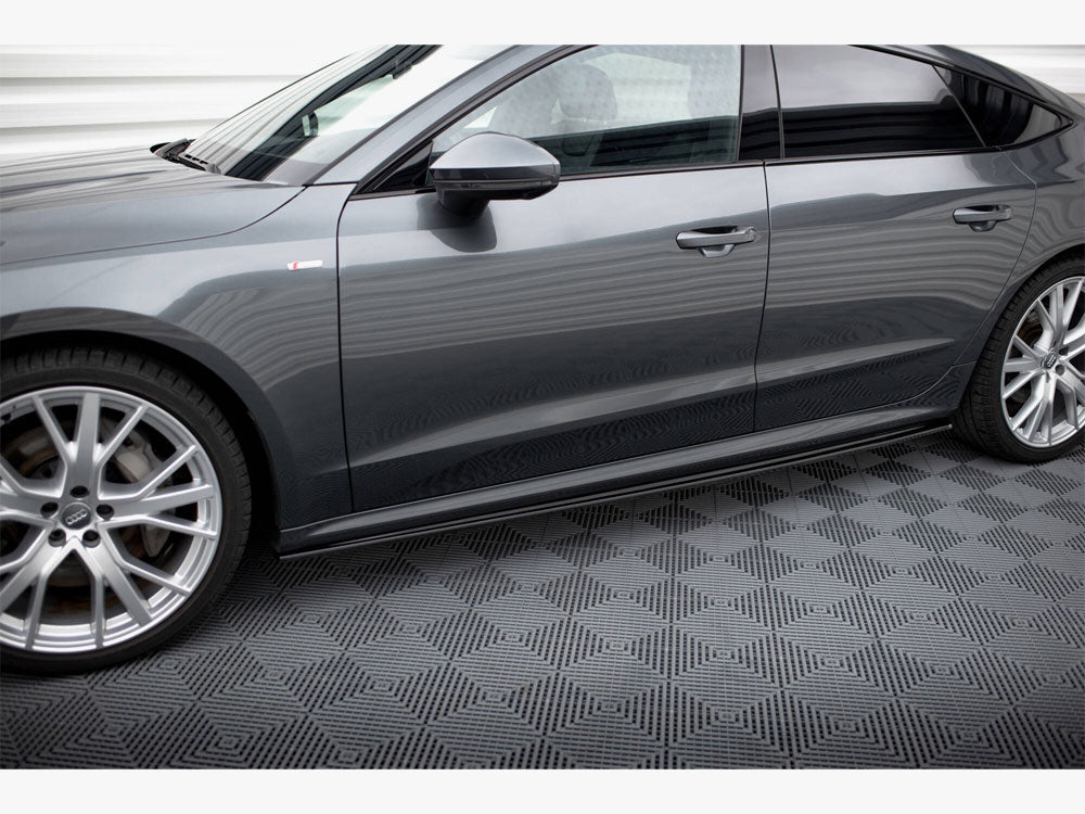 Audi - A7 S Line C8 / S7 C8 / C8 Facelift / S7 Facelift: Maxton Side Skirts