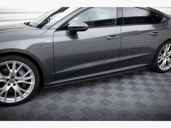 Audi - A7 S Line C8 / S7 C8 / C8 Facelift / S7 Facelift: Maxton Side Skirts