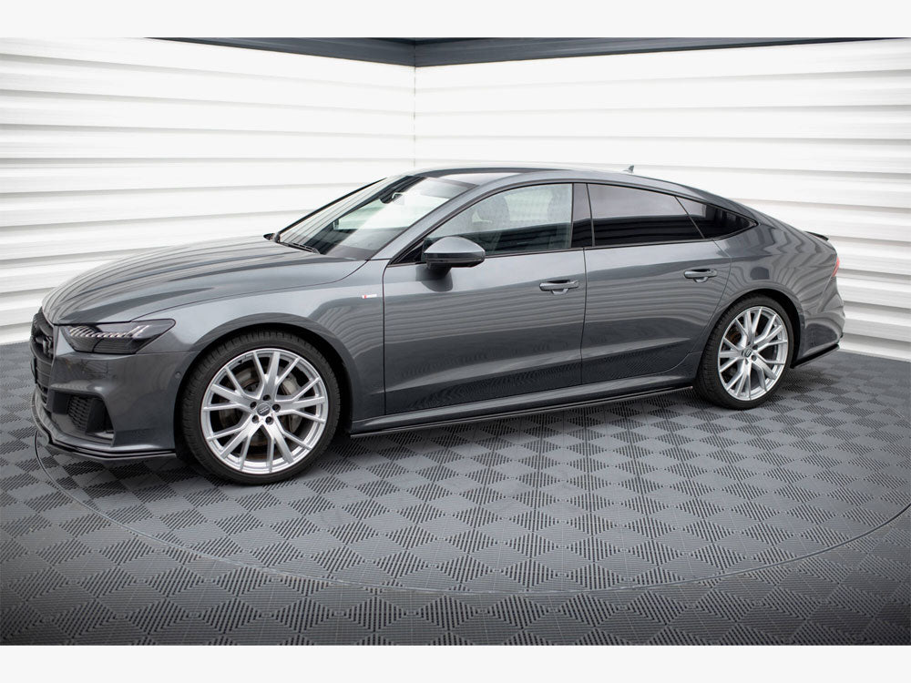 Audi - A7 S Line C8 / S7 C8 / C8 Facelift / S7 Facelift: Maxton Side Skirts