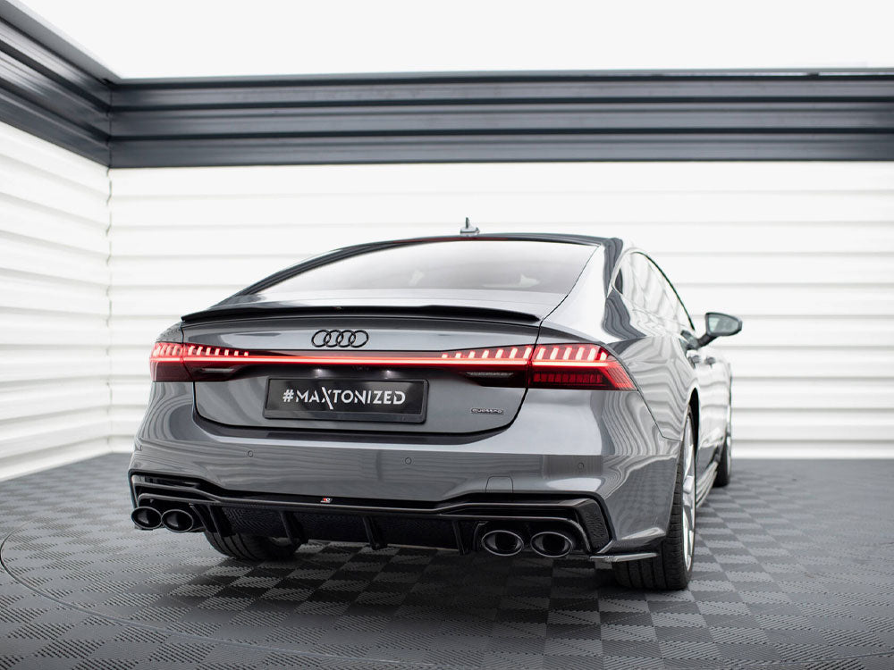 Audi - A7 S Line C8 / S7 C8 / C8 Facelift / S7 Facelift: Maxton Rear Side Splitters