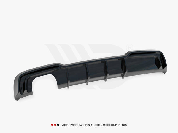 Audi - A3 S Line Hatchback 8V Facelift (Version with dual exhausts on one side): Maxton Rear Diffuser