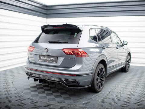 VW - Tiguan Allspace R Line MK2 Facelift: Maxton Rear Splitter (Vertical Bars)