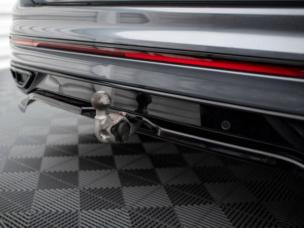 VW - Tiguan Allspace R Line MK2 Facelift: Maxton Rear Splitter (Vertical Bars)