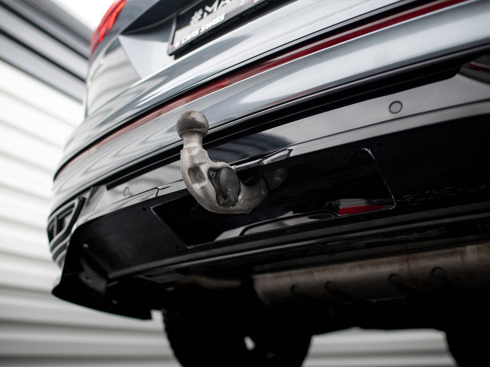 VW - Tiguan Allspace R Line MK2 Facelift: Maxton Rear Splitter (Vertical Bars)