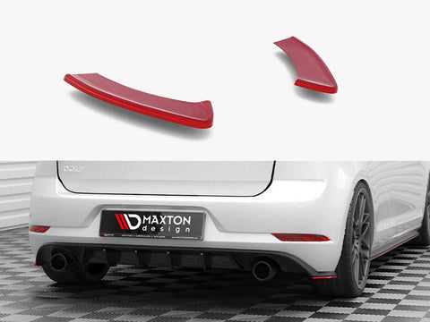 VW - Golf GTI MK7 Facelift: Maxton Rear Side Splitters V2