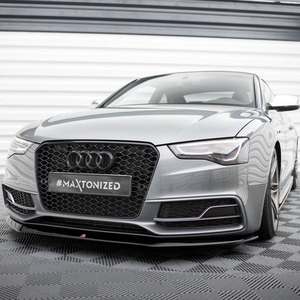 Audi - S5 / A5 S Line 8T Facelift: Maxton Front Splitter V1