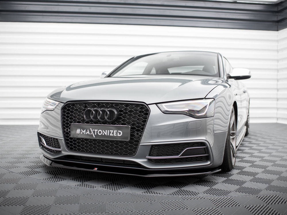 Audi - S5 / A5 S Line 8T Facelift: Maxton Front Splitter V1