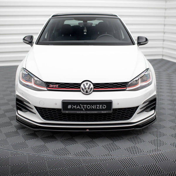 VW - Golf GTI / GTD MK7 Facelift: Maxton Front Splitter V2