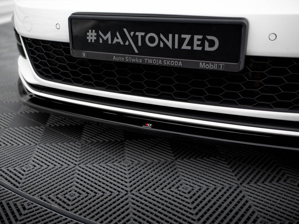 VW - Golf GTI / GTD MK7 Facelift: Maxton Front Splitter V2