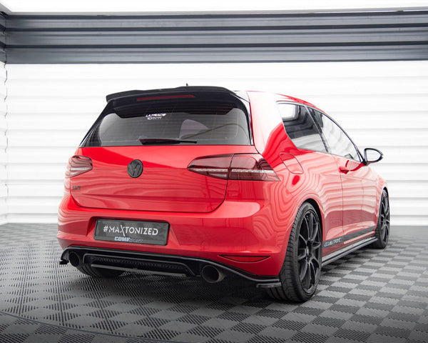 VW - Golf GTI MK7 Clubsport: Maxton Central Rear Splitter