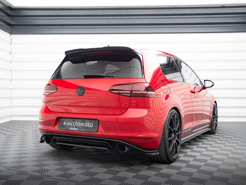 VW - Golf GTI MK7 Clubsport: Maxton Central Rear Splitter