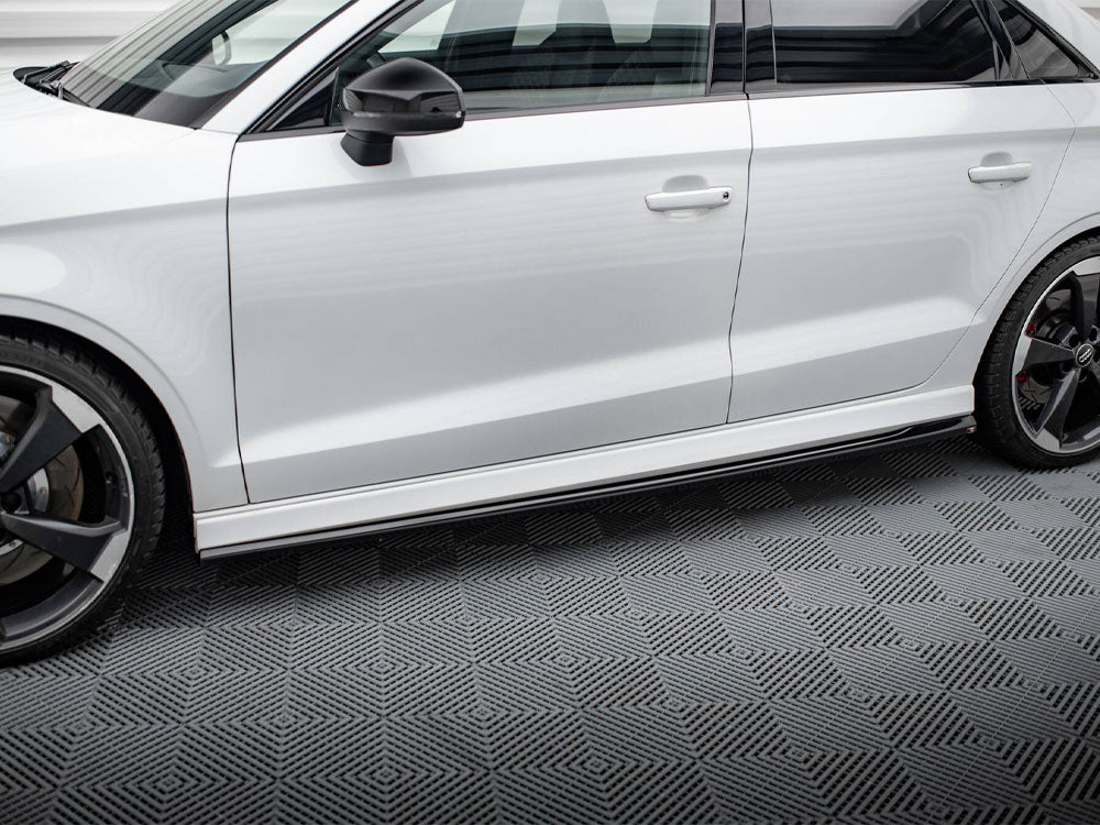Audi - RS3 Sedan 8V Facelift: Maxton Side Skirts V2
