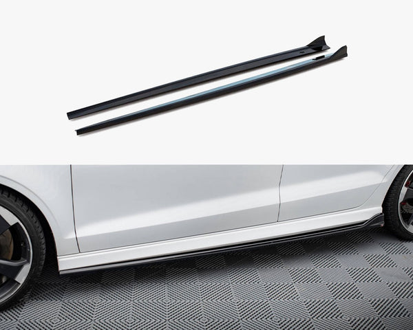 Audi - RS3 Sedan 8V Facelift: Maxton Side Skirts V3