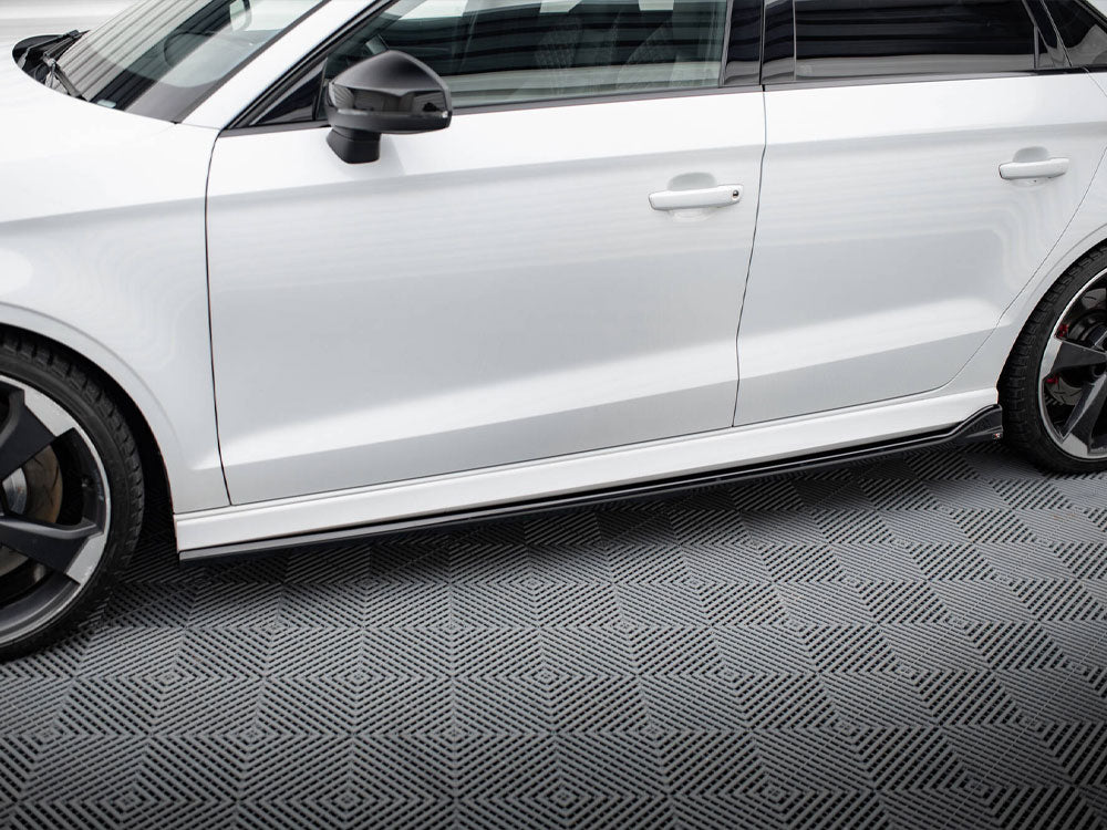 Audi - RS3 Sedan 8V Facelift: Maxton Side Skirts V3