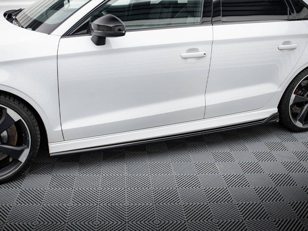 Audi - RS3 Sedan 8V Facelift: Maxton Side Skirts V3