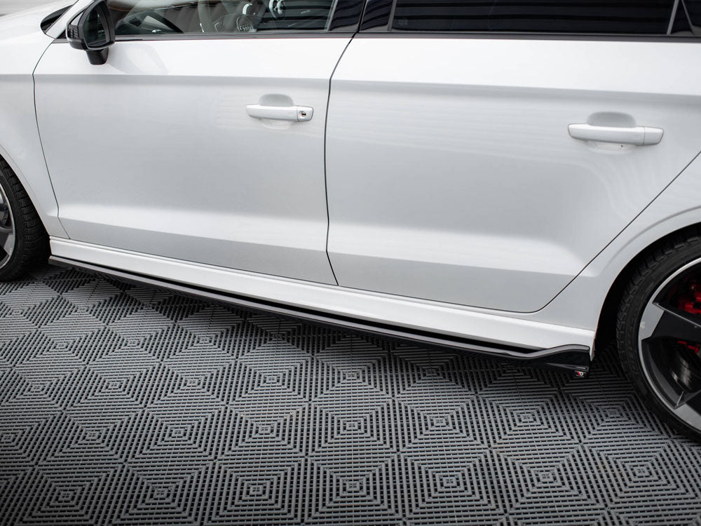 Audi - RS3 Sedan 8V Facelift: Maxton Side Skirts V3