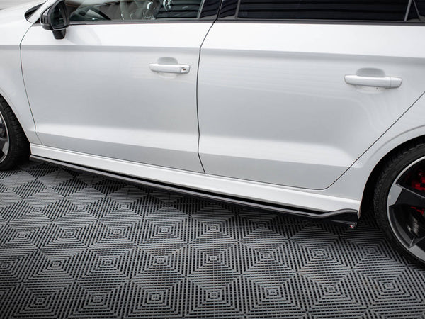 Audi - RS3 Sedan 8V Facelift: Maxton Side Skirts V3