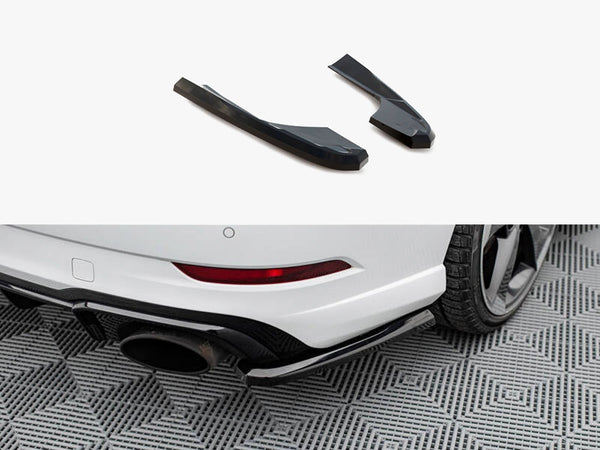 Audi - RS3 Sedan 8V Facelift: Maxton Rear Side Splitters V2
